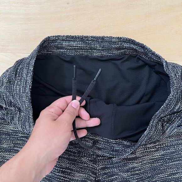 Lululemon Pace Breaker Shorts M Black Workout Summer Athleisure Sportswear - Picture 4 of 8